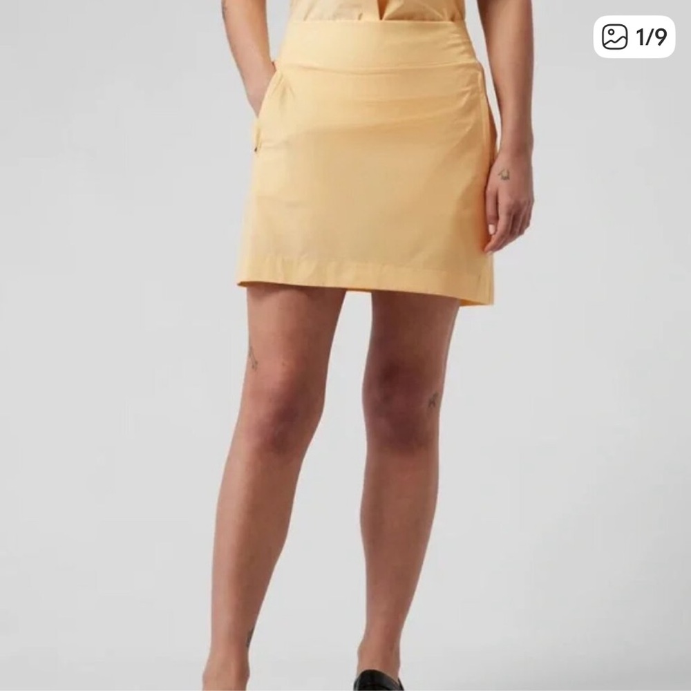 Athleta Brooklyn Women's Skort in Lunaria Yellow 💛🌟